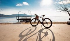 Bisiklet ve deniz manzarası - Pınar Otel | Erdek